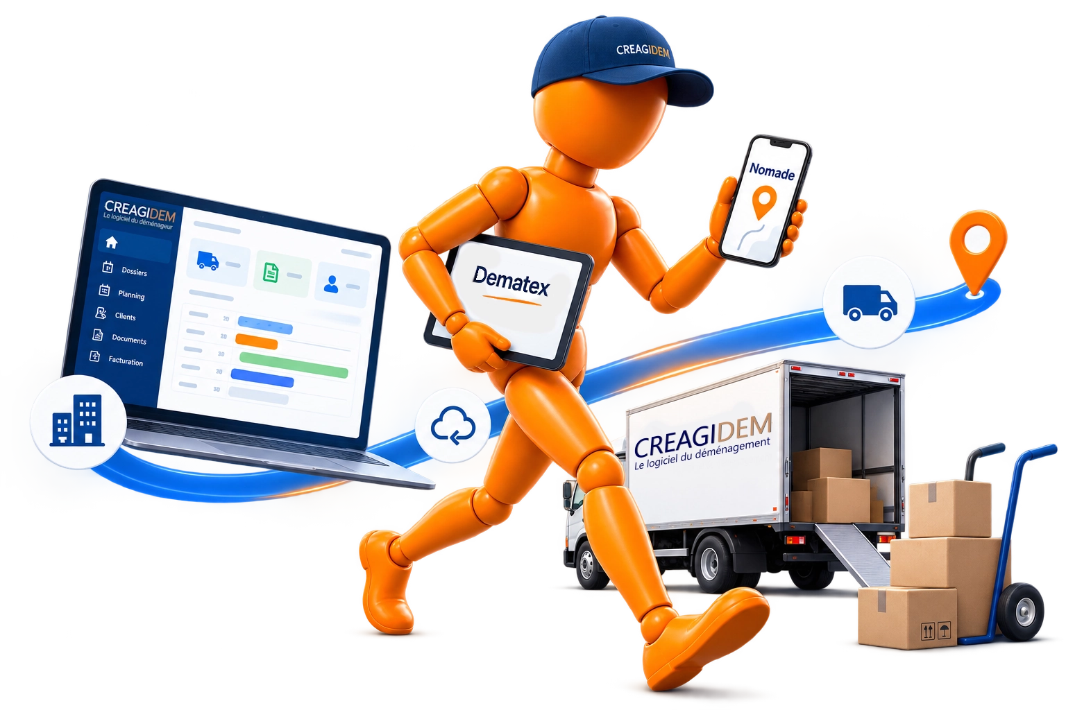 application mobile creagidem